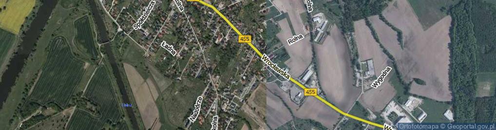 Zdjęcie satelitarne Boczna ul.